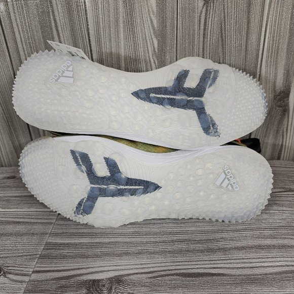 Adidas Afterburner New Wave Baseball Turf Shoes - GV9221 - Men's Size 9.5 NEW - Picture 9 of 14